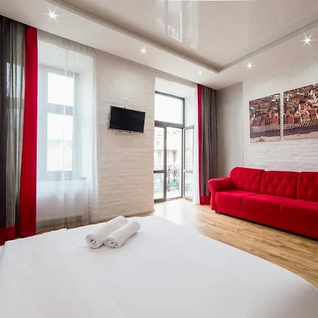 Appartamento Miskevycha Square 5a Apartment- View Of The Center Of With A Balcony